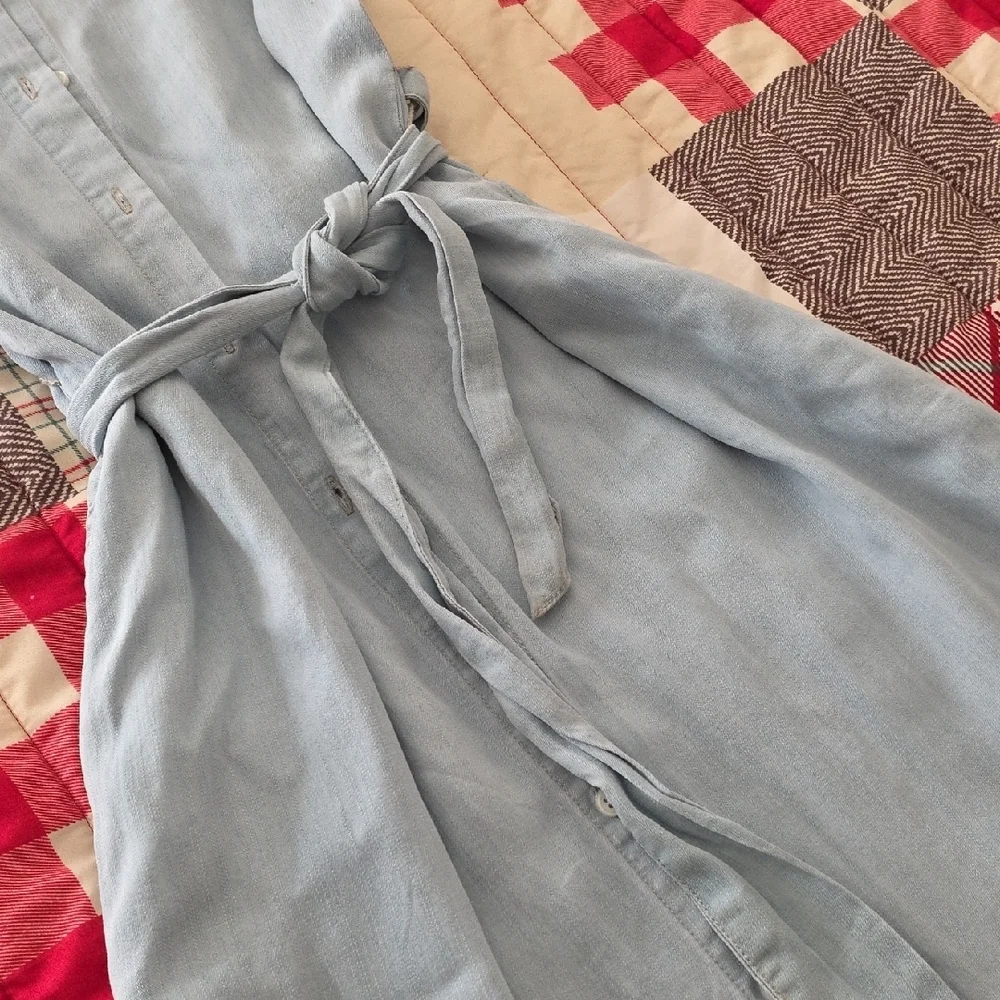 Thread & Supply Sky Blue Midi Dress - Picture 5 of 9